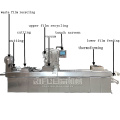 sausage thermo forming vacuum stretch film packing machine